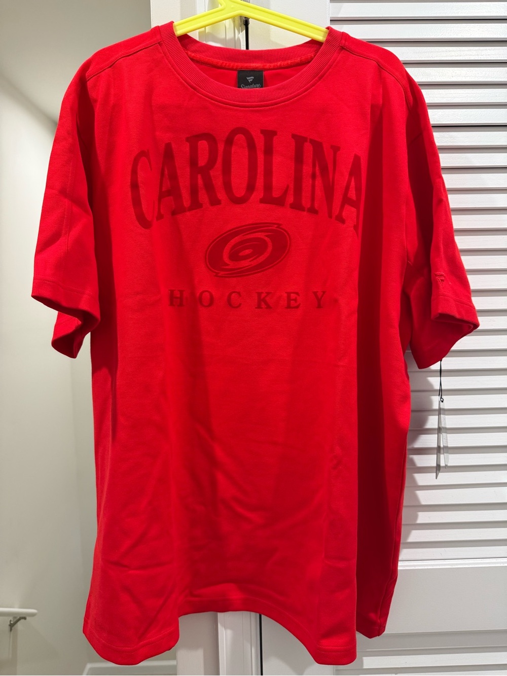 Fanatics Carolina hurricanes Hockey Red Short-Sleeve Tee